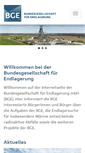 Mobile Screenshot of bge.de