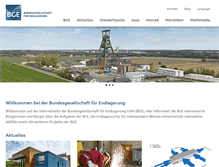 Tablet Screenshot of bge.de